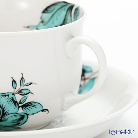 アウガルテン（AUGARTEN） マリアテレジア2.0 ターコイズ（7798） コーヒーカップ＆ソーサー 200ml（001シューベルトシェイプ）