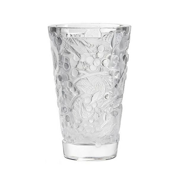 【メーカー取り寄せ商品】ラリック メルル エ レザン ベース 22.2cm MM クリア 10732100