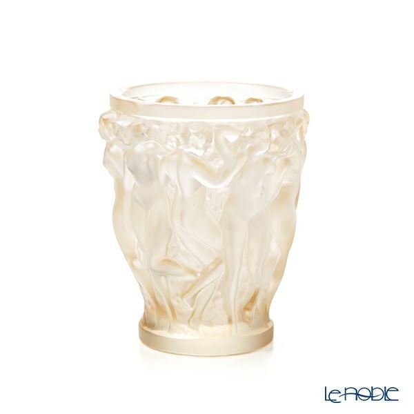 【メーカー取り寄せ商品】ラリック バコーントゥ（バコントゥ） ベース（花瓶） SS 14cm ゴールド 10547600