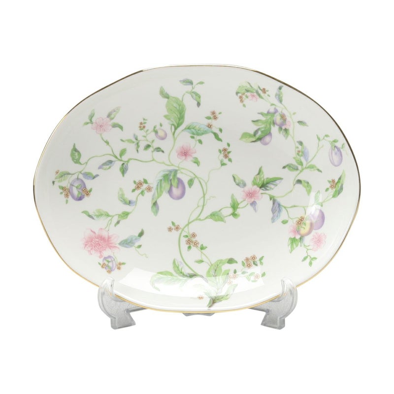 ウェッジウッド（Wedgwood） スウィートプラム オーバルディッシュ 25cm