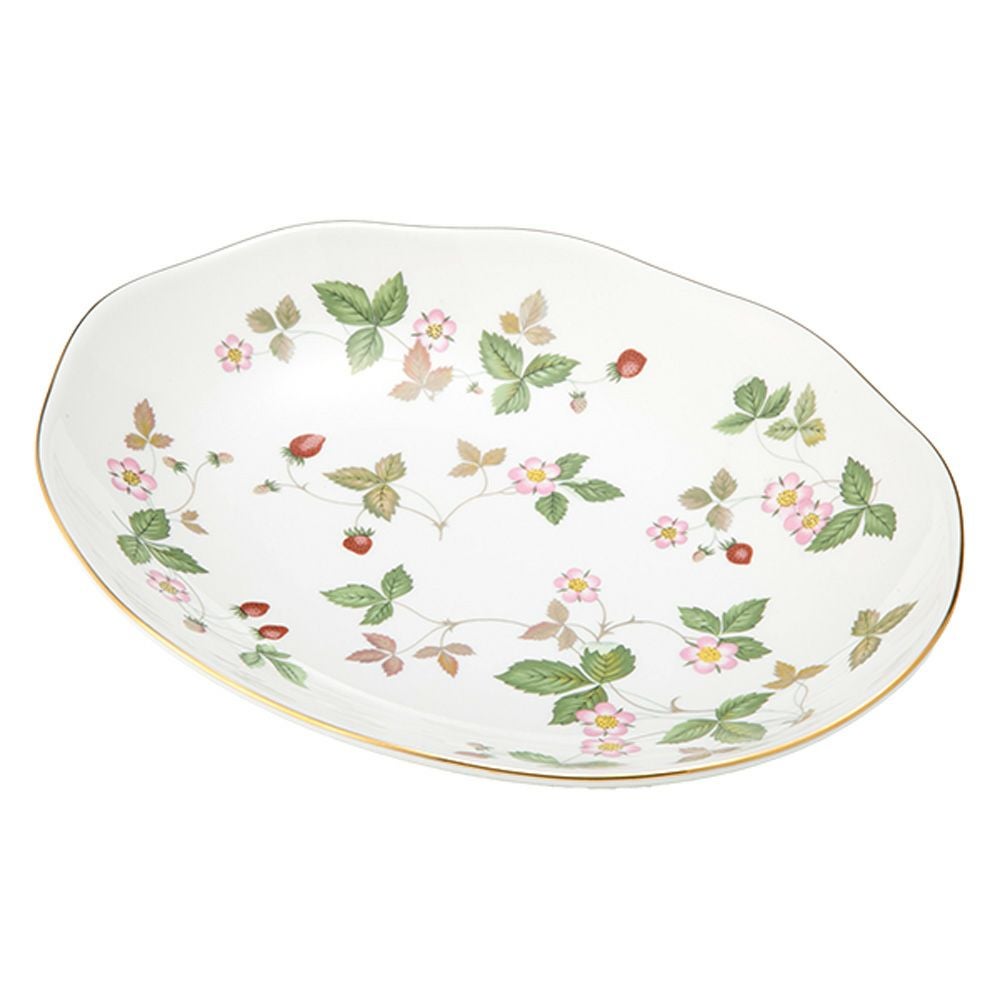 ウェッジウッド（Wedgwood） ワイルドストロベリー オーバルディッシュ