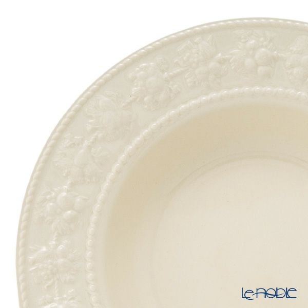 ウェッジウッド（Wedgwood） フェスティビティ スーププレート 22.5cm（アイボリー）