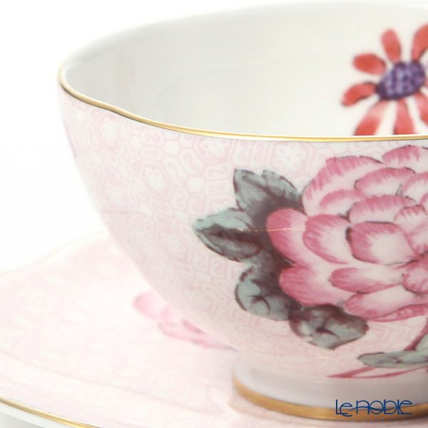ウェッジウッド（Wedgwood） カッコー ティーカップ＆ソーサー 180ml ピンク