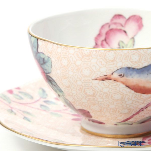 ウェッジウッド（Wedgwood） カッコー ティーカップ＆ソーサー 180ml ピーチ
