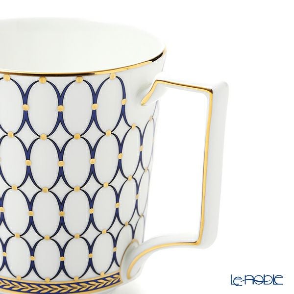 ウェッジウッド（Wedgwood） ルネッサンスゴールド マグ 300ml（ブルー）