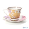 ウェッジウッド（Wedgwood） バタフライブルーム ティーカップ＆ソーサー イエロー