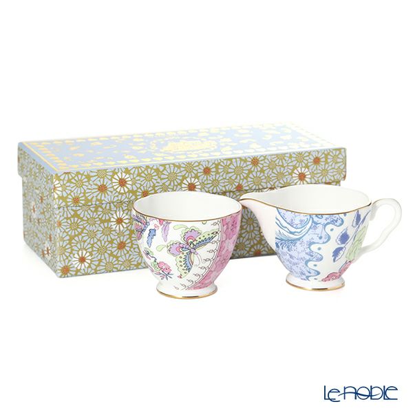 ウェッジウッド（Wedgwood） バタフライブルーム シュガー＆クリーマー セット