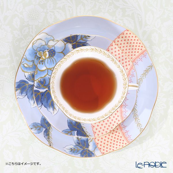 ウェッジウッド（Wedgwood） バタフライブルーム ティーカップ＆ソーサー ブルー