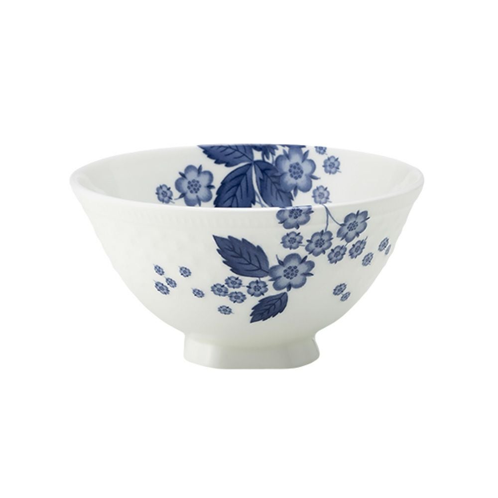 ウェッジウッド ライスボウル　4個ご飯茶碗　 INDIA ウェッジウッド（Wedgwood） ストロベリーブルームインディゴ ライス