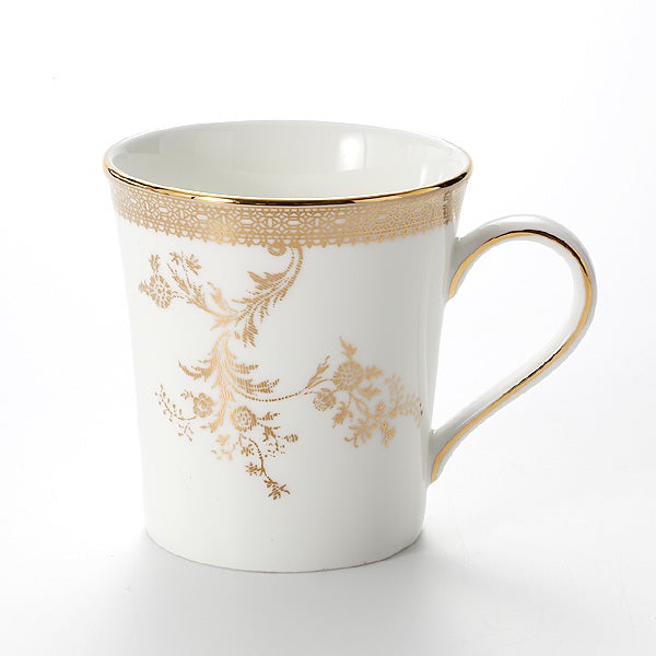 ウェッジウッド（Wedgwood） ヴェラ・ウォン ヴェラレース ゴールド マグカップ 300ml