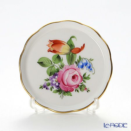 ヘレンド チューリップの花束 00341-0-00 コースター10cm