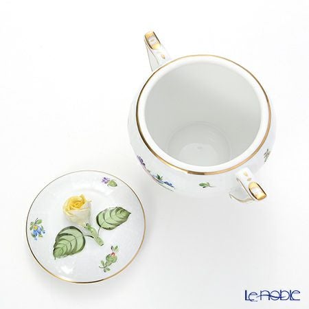 ヘレンド チューリップの花束 BT-2 00472-0-09 シュガーポット ローズ 200ml