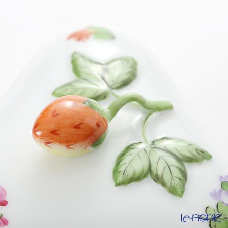 ヘレンド (HEREND) チューリップの花束 06079-0-11 ボンボン入れ トライアングルストロベリー