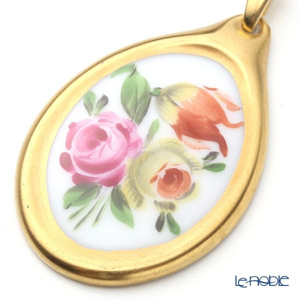 ヘレンド ペンダントトップ BT 08137-0-00 チューリップの花束 3cm