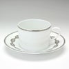 エルメス（HERMES） シェーヌ ダンクル プラチナ ティーカップ＆ソーサー 150ml