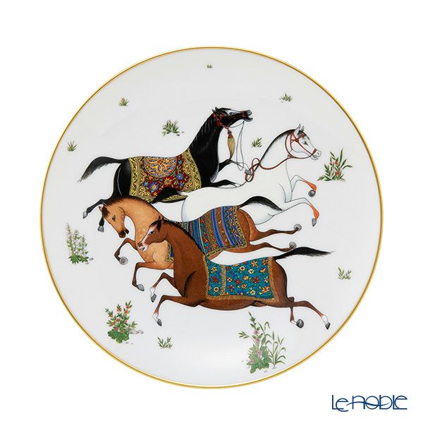 エルメス（HERMES） シュヴァルドリアン デザートプレート 21cm