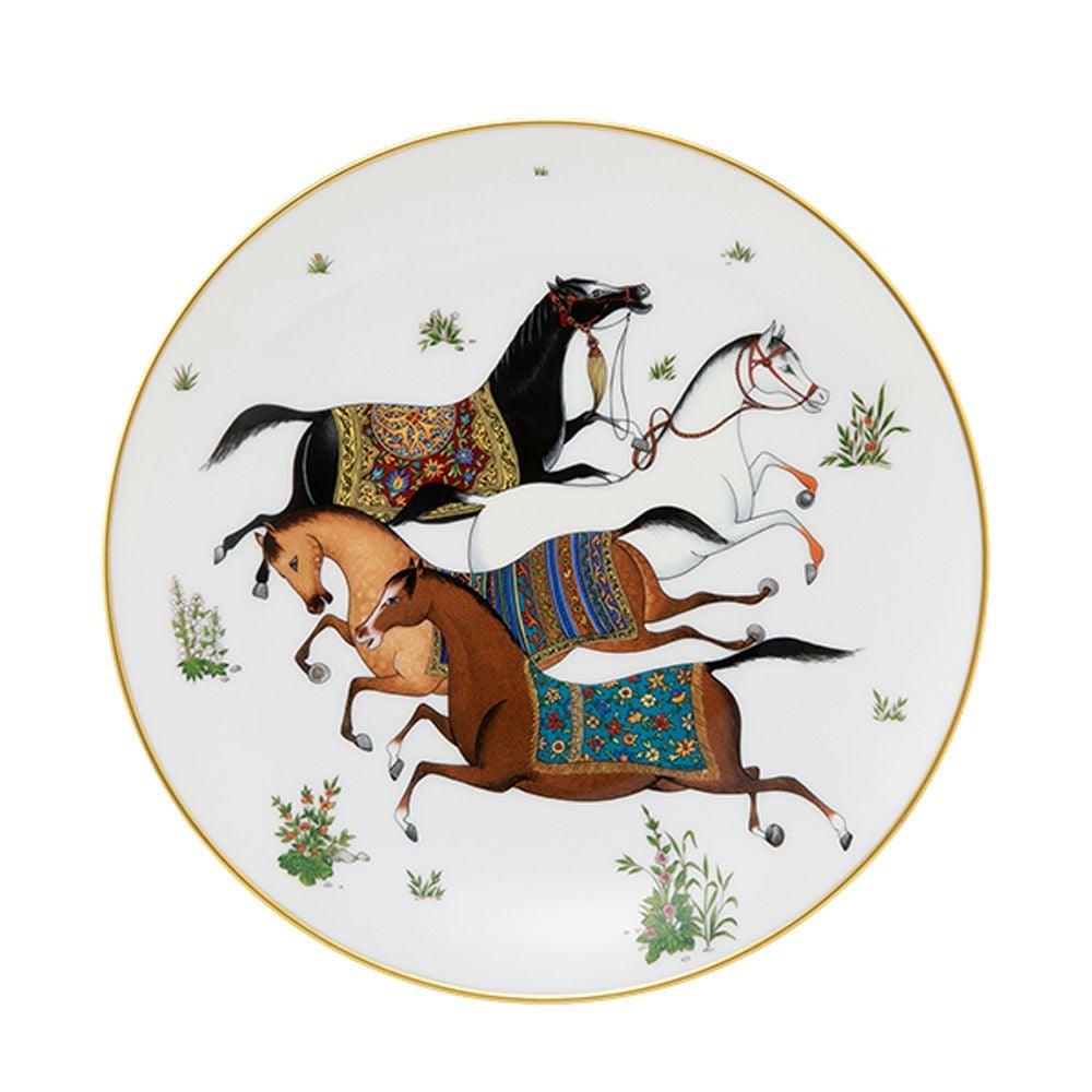 エルメス（HERMES） シュヴァルドリアン デザートプレート 21cm