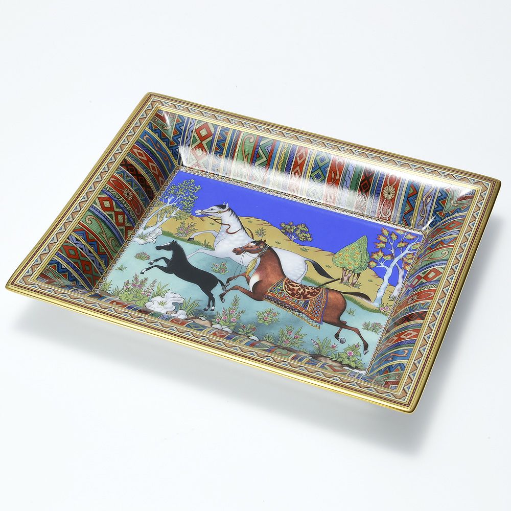 エルメス（HERMES） シュヴァルドリアン ヴィドゥポッシュ 21×17cm