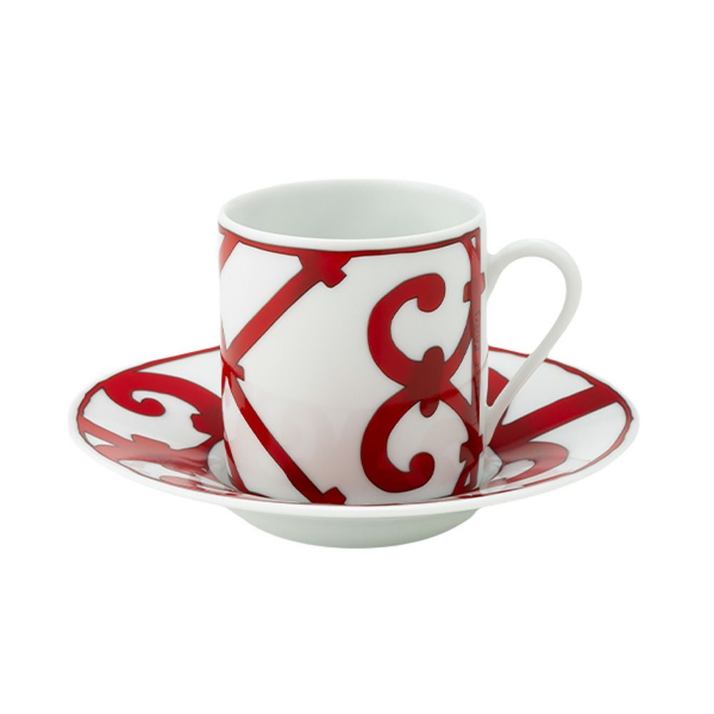 エルメス（HERMES） ガダルキヴィール コーヒーカップ＆ソーサー 90ml デミタス／エスプレッソ用