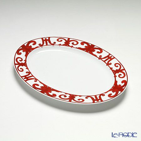 エルメス（HERMES） ガダルキヴィール オーバルディッシュ 37cm