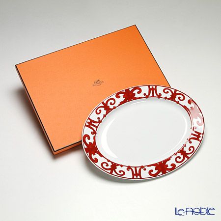 エルメス（HERMES） ガダルキヴィール オーバルディッシュ 37cm