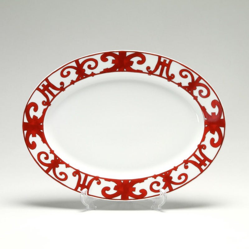 エルメス（HERMES） ガダルキヴィール オーバルディッシュ 37cm