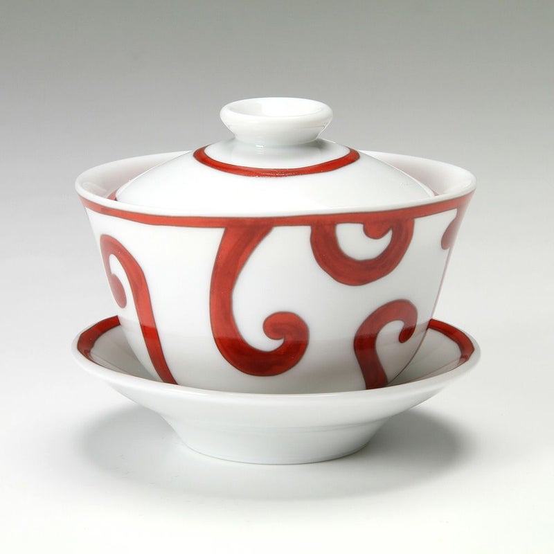 エルメス（HERMES） ガダルキヴィール コレクション アジアティック ティーカップ（ふた、ソーサー付） 130ml