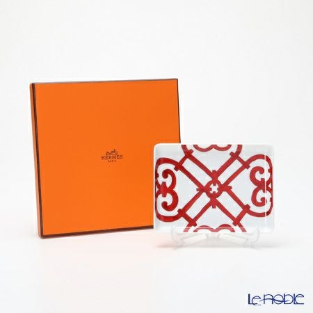 エルメス（HERMES） ガダルキヴィール 長方形皿 16×12cm