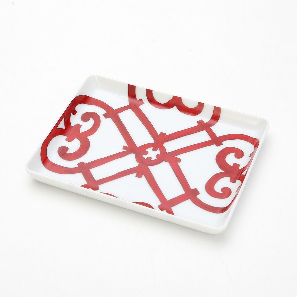 エルメス（HERMES） ガダルキヴィール 長方形皿 16×12cm