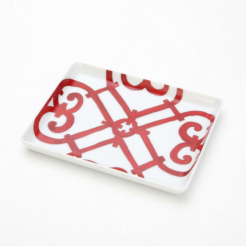 エルメス（HERMES） ガダルキヴィール 長方形皿 16×12cm