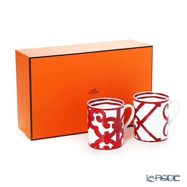 エルメス（HERMES） ガダルキヴィール マグ 300ml ペア No.1＆No.2