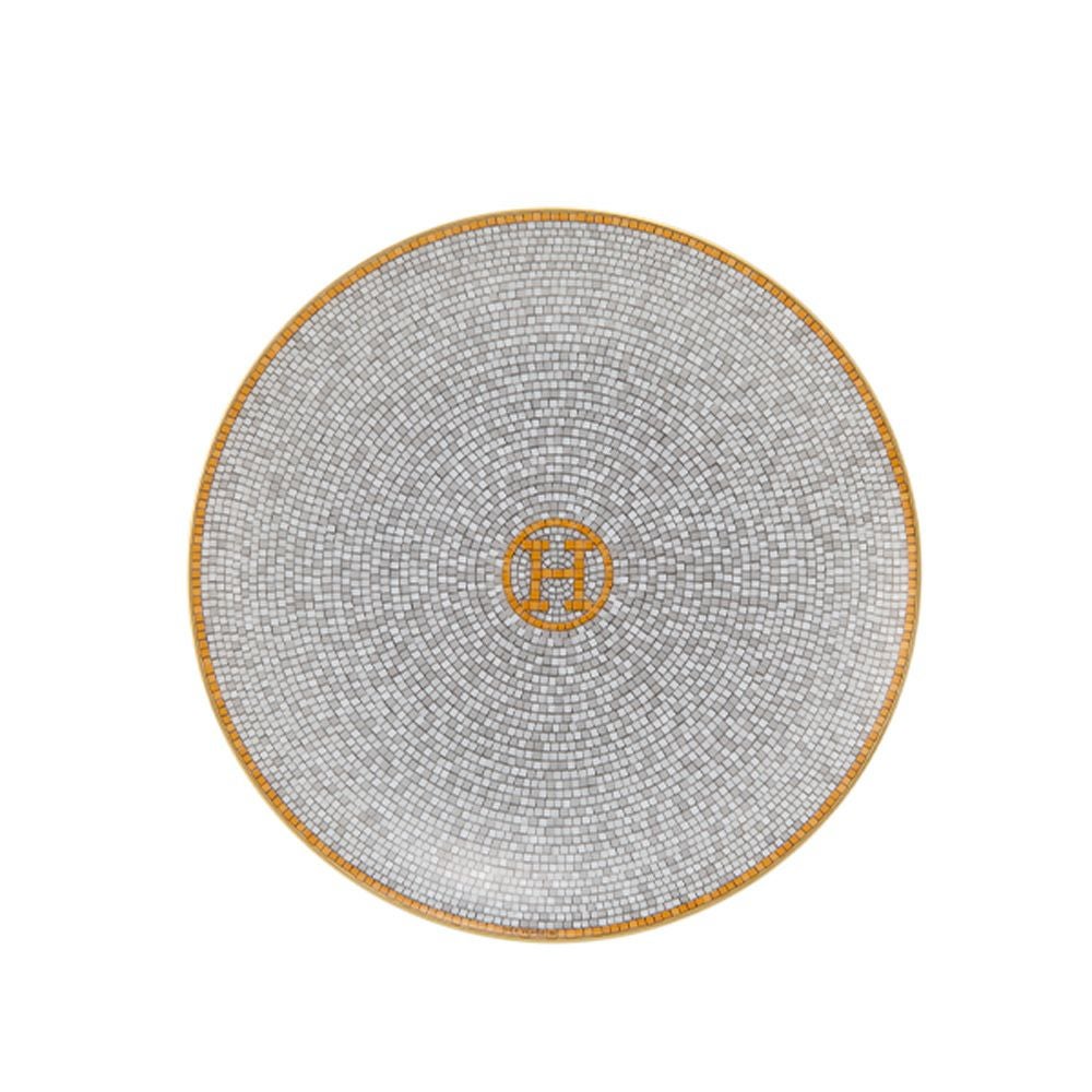 エルメス（HERMES） モザイク ヴァンキャトル デザートプレート 21cm