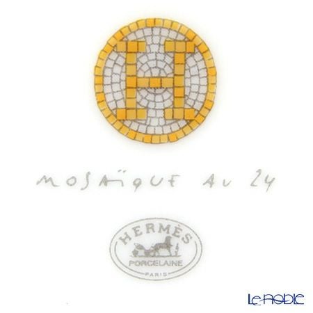 エルメス（HERMES） モザイク ヴァンキャトル モーニングカップ＆ソーサー 340ml