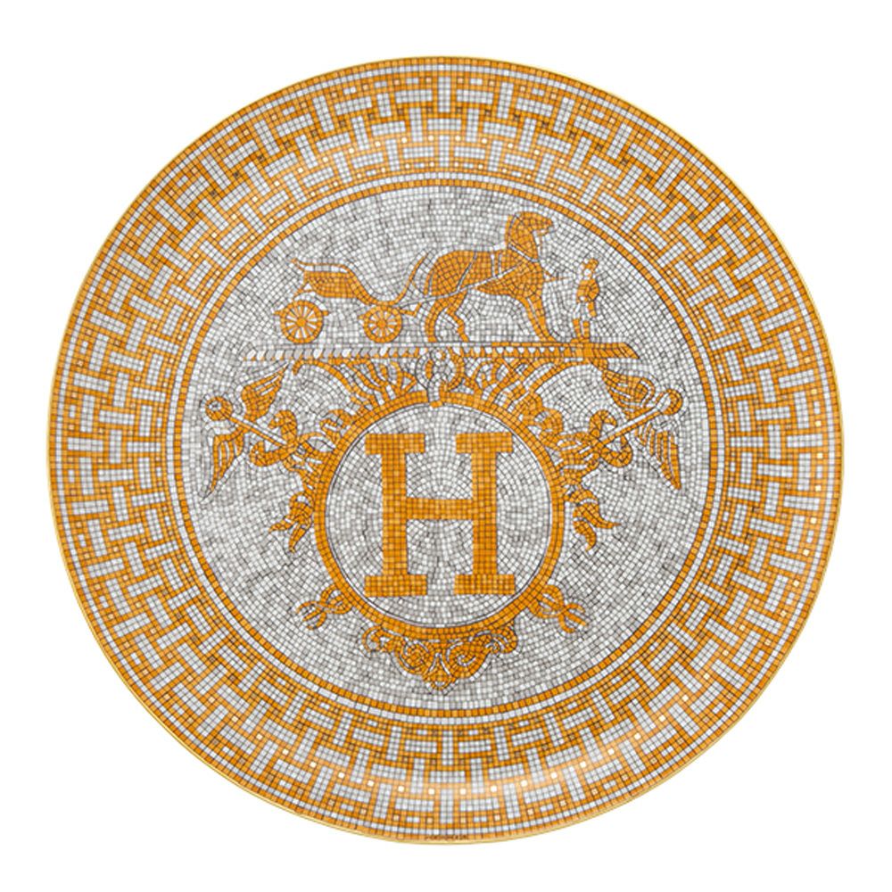 エルメス（HERMES） モザイク ヴァンキャトル タルト皿 32cm