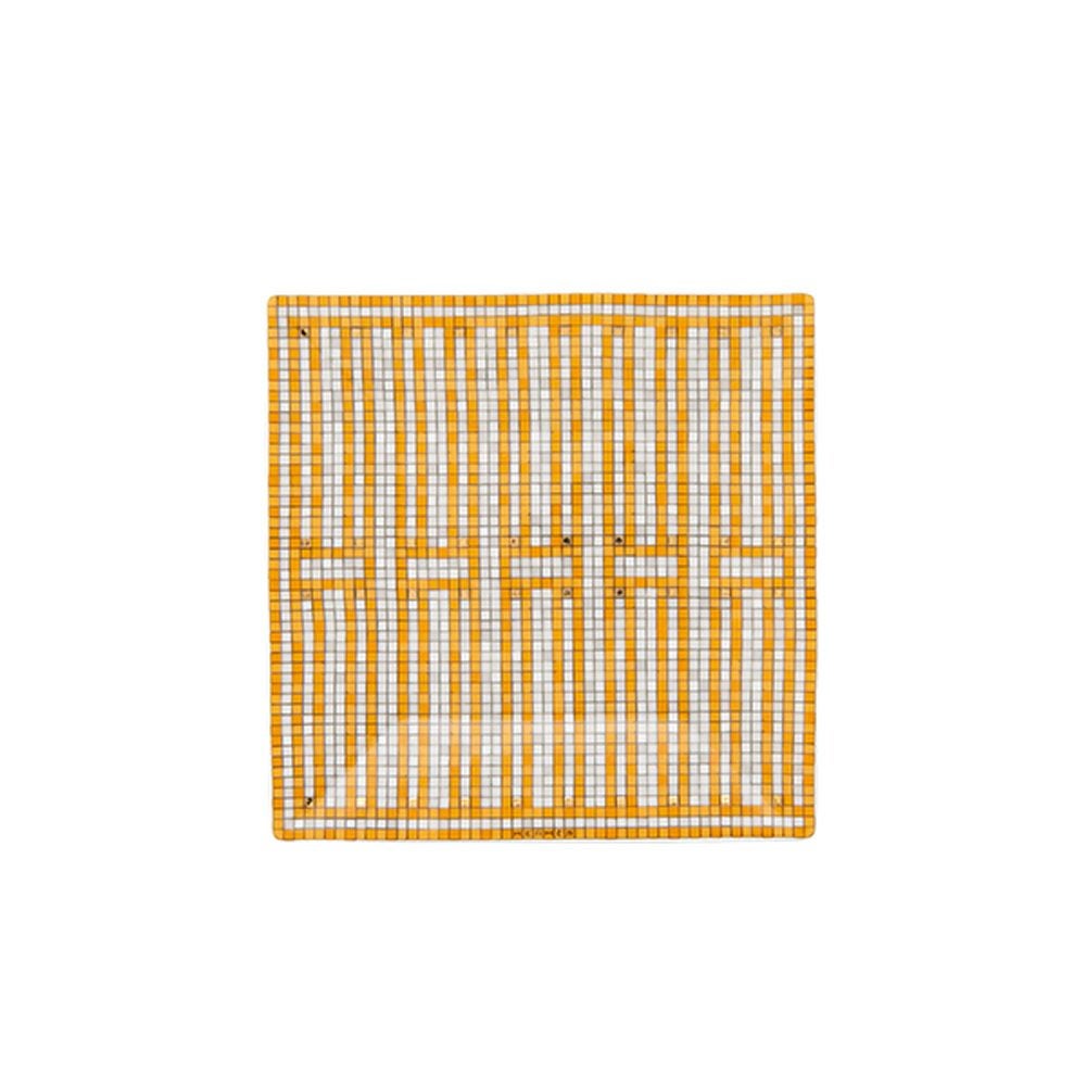 良品◎Hermès エルメス モザイク ヴァンキャトル プラチナ プチカレ エルメス（HERMES） モザイク ヴァンキャトル プチカレ（プレート） 11