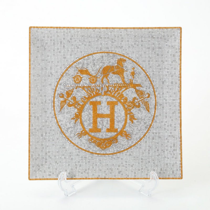 エルメス（HERMES） モザイク ヴァンキャトル プチカレ（プレート） 23×23cm No.5