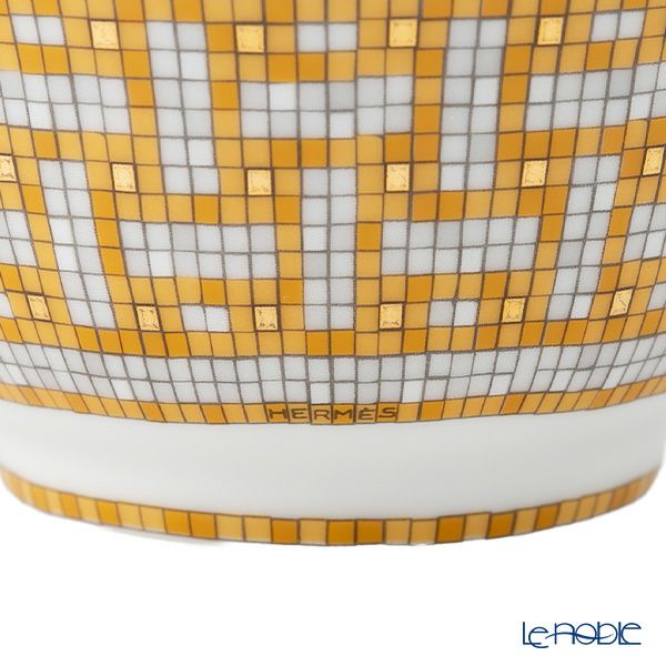 エルメス（HERMES） モザイク ヴァンキャトル コレクション アジアティック ティーカップ（ふた、ソーサー付） 130ml