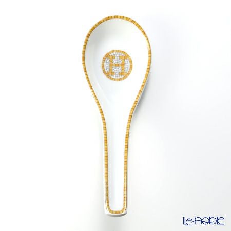 エルメス（HERMES） モザイク ヴァンキャトル コレクション アジアティック スープスプーン 14cm