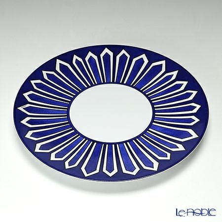 エルメス（HERMES） ブルー ダイユール アメリカンディナープレート 26.5cm 030001P