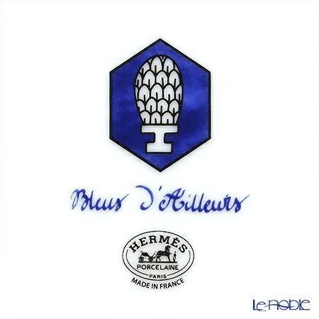 エルメス（HERMES） ブルー ダイユール アメリカンディナープレート 26.5cm 030001P