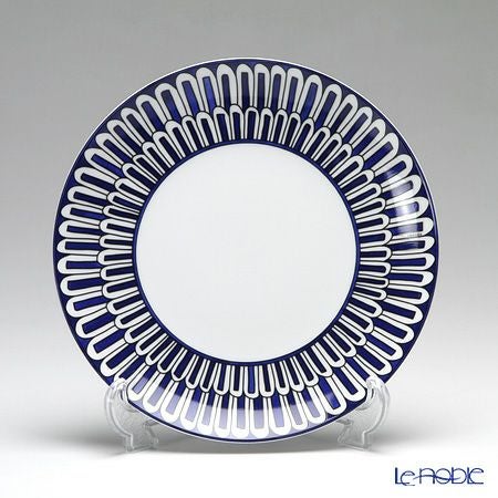 エルメス（HERMES） ブルー ダイユール デザートプレート 21.5cm 030007P