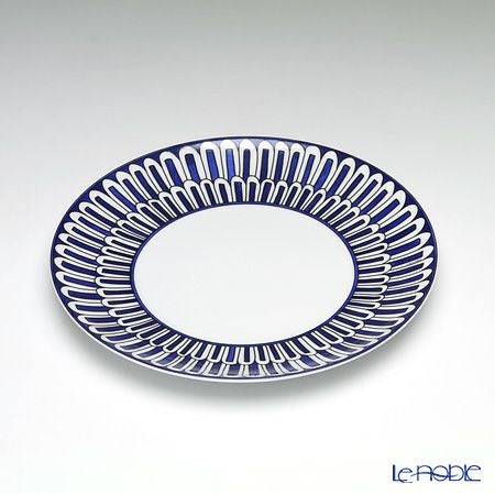 エルメス（HERMES） ブルー ダイユール デザートプレート 21.5cm 030007P