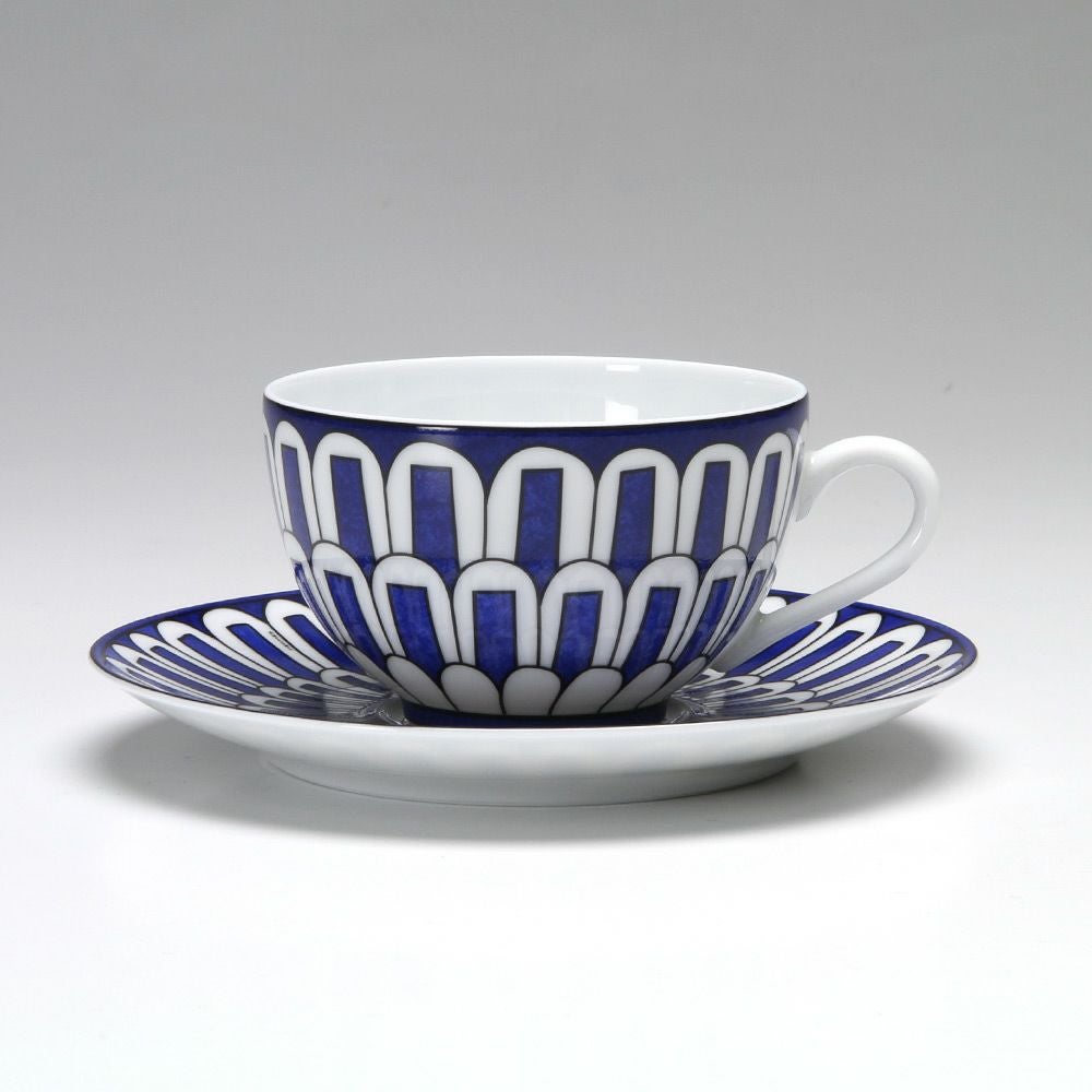 エルメス（HERMES） ブルー ダイユール ティーカップ＆ソーサー 200ml 030016P