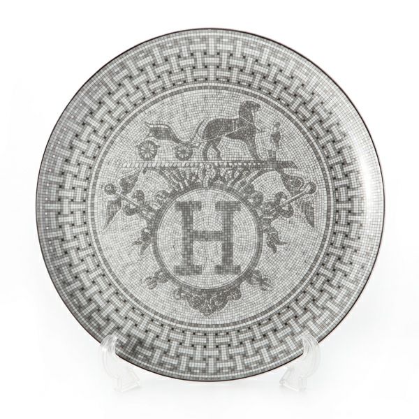 エルメス（HERMES） モザイク ヴァンキャトル プラチナ プチカレ