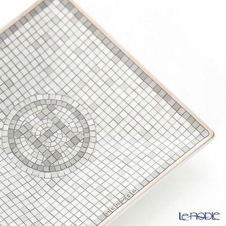 エルメス（HERMES） モザイク ヴァンキャトル プラチナ プチカレ（プレート） 7×7cm No.1