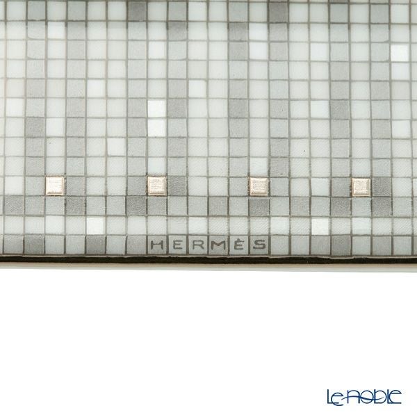 エルメス（HERMES） モザイク ヴァンキャトル プラチナ プチカレ（プレート） 11×11cm No.2