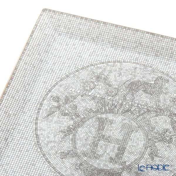エルメス（HERMES） モザイク ヴァンキャトル プラチナ プチカレ（プレート） 23×23cm No.5 035045P