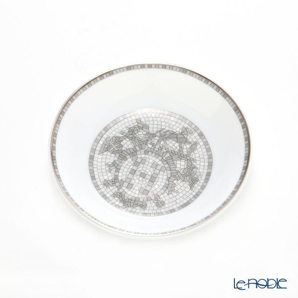 エルメス（HERMES） モザイク ヴァンキャトルプラチナ コレクション アジアティック 醤油皿 10cm 035086P