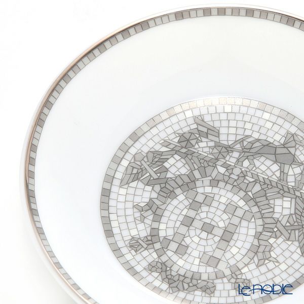 エルメス（HERMES） モザイク ヴァンキャトルプラチナ コレクション アジアティック 醤油皿 10cm 035086P