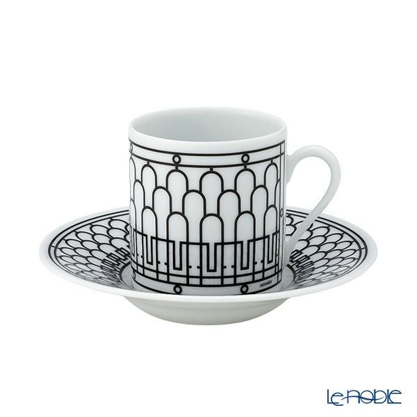 エルメス（HERMES） H Deco アッシュデコ コーヒーカップ＆ソーサー 90ml
